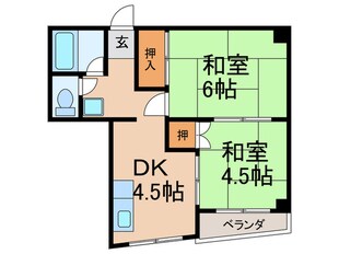 メゾン中野の物件間取画像